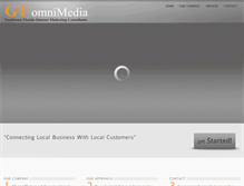 Tablet Screenshot of gtomnimedia.com